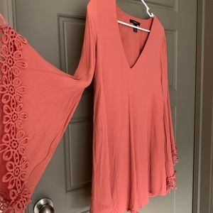 BOHO BELL SLEEVE DRESS